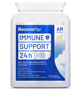 RecoverUp® Immune Support 24h™ (AM & PM formulas)